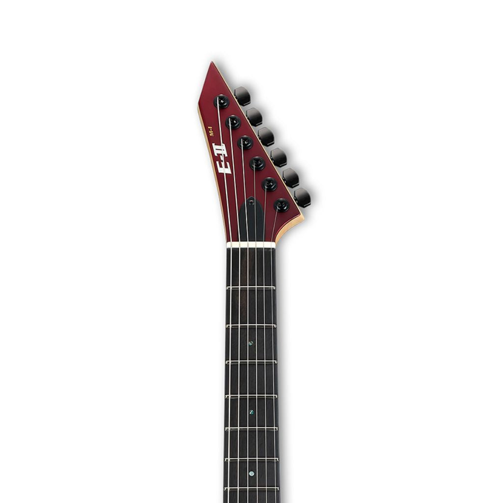 ESP E-II M-I NT Deep Candy Apple Red Satin Electric Guitar - E2-MINTDCARS