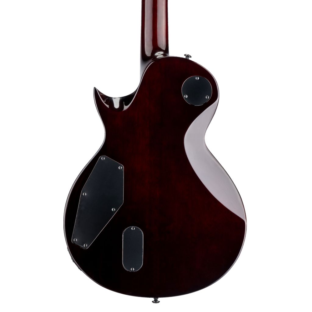 ESP LTD - Eclipse EC-400 Quilted Maple Electric Guitar - Vintage Burst