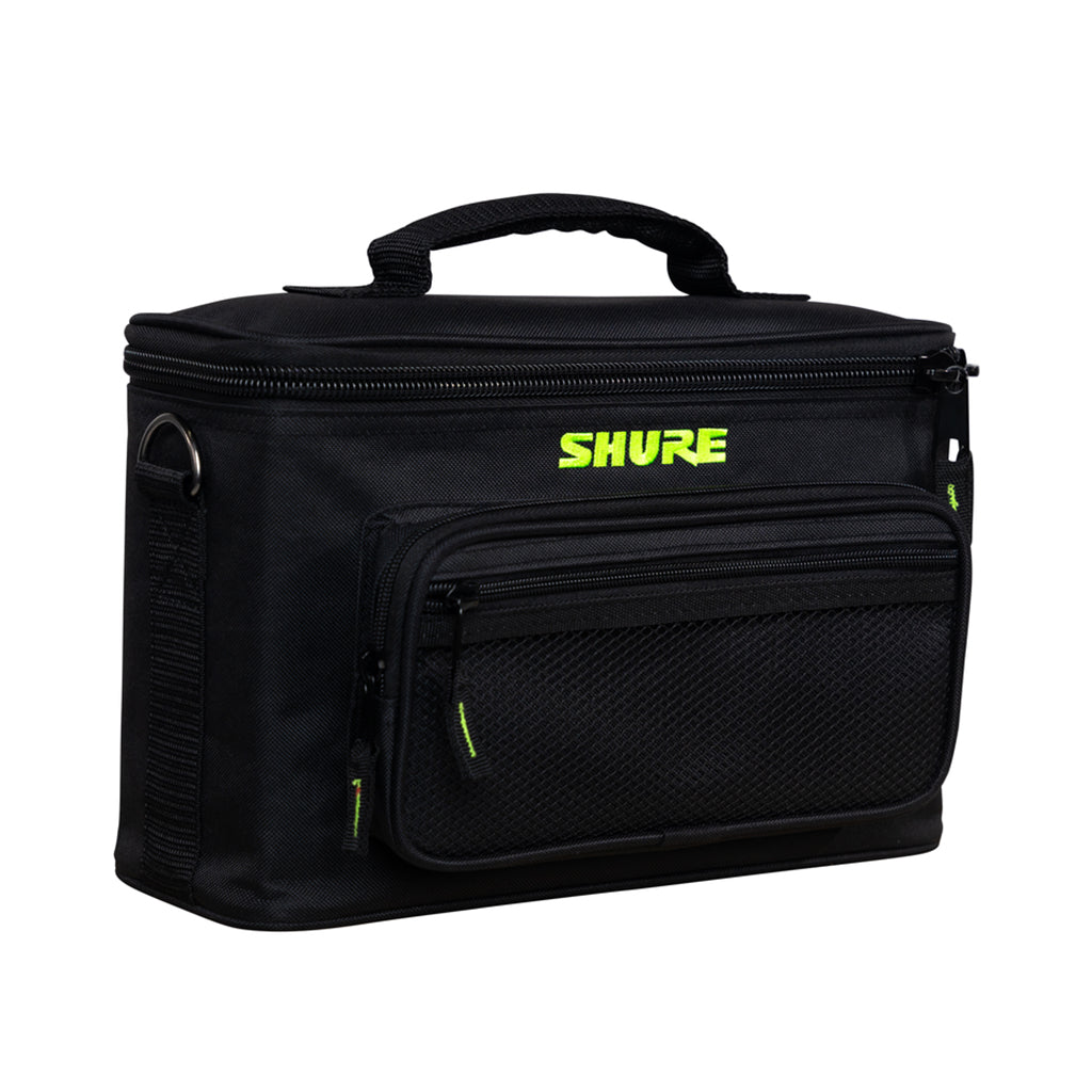 Shure By Gator SH-MICBAG04 Padded Microphone Bag - Holds Up to 4 Mics