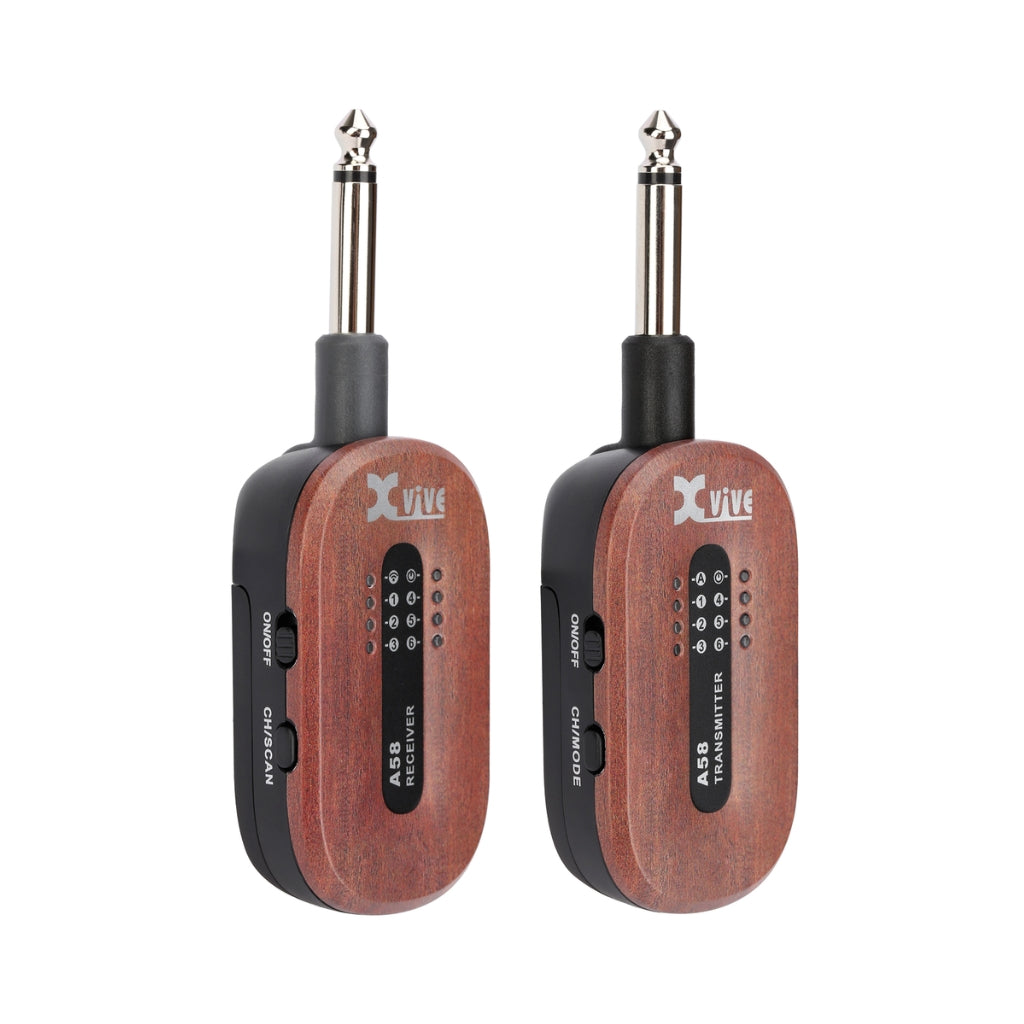 Xvive - A58 Wireless Guitar System - Mahogany