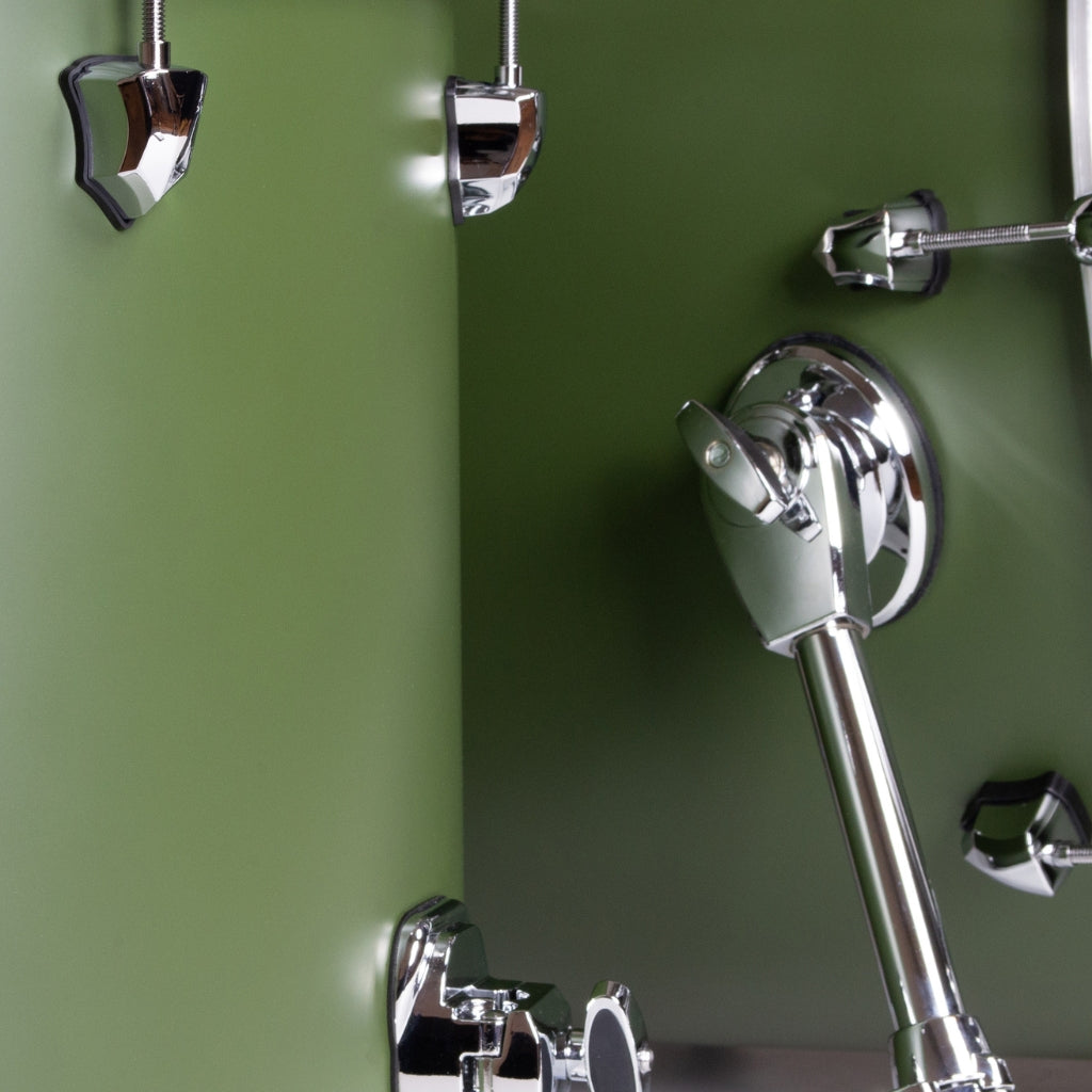 SJC Custom Drums - Navigator 3-piece Shell Pack - Deep Olive Green