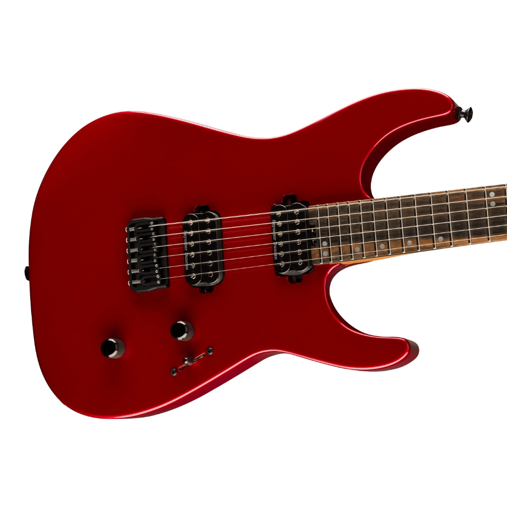 Jackson - American Series Virtuoso Hardtail with Streaked Ebony Fingerboard - Red Crystal