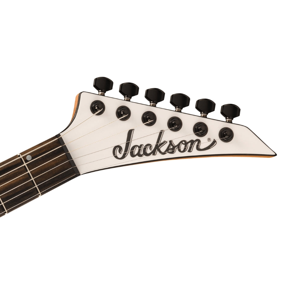 Jackson - American Series Virtuoso Hardtail with Streaked Ebony Fingerboard - Snow White