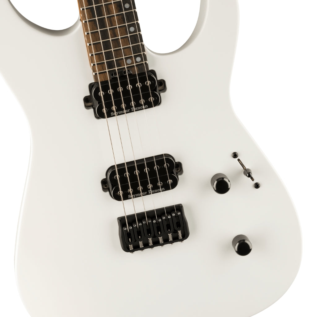 Jackson - American Series Virtuoso Hardtail with Streaked Ebony Fingerboard - Snow White