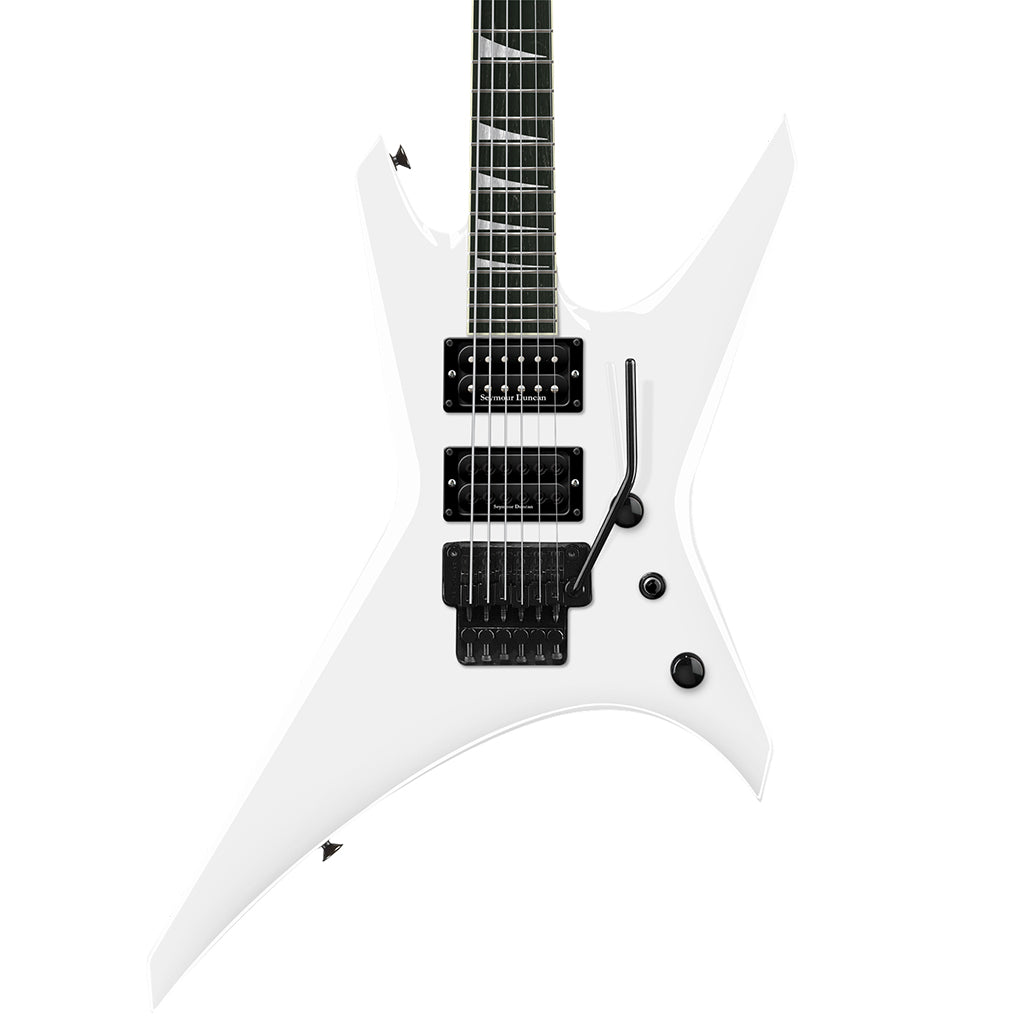 Jackson USA Select Warrior WR1 Ebony Fingerboard Snow White Electric Guitars 2803080876