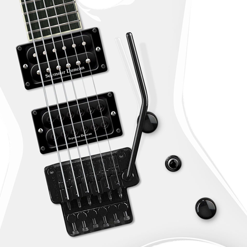 Jackson USA Select Warrior WR1 Ebony Fingerboard Snow White Electric Guitars 2803080876