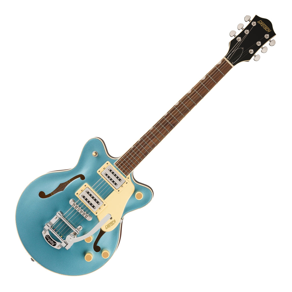 Gretsch G2655T Streamliner Center Block Jr Doublecut with Bigsby and Laurel Fingerboard Arctic Blue