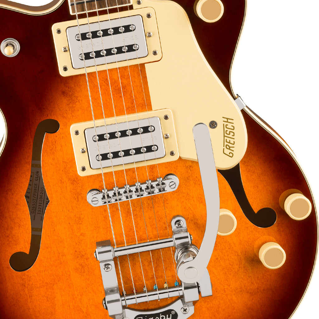 Gretsch G2655T Streamliner Center Block Jr Doublecut with Bigsby and Laurel Fingerboard Forge Glow