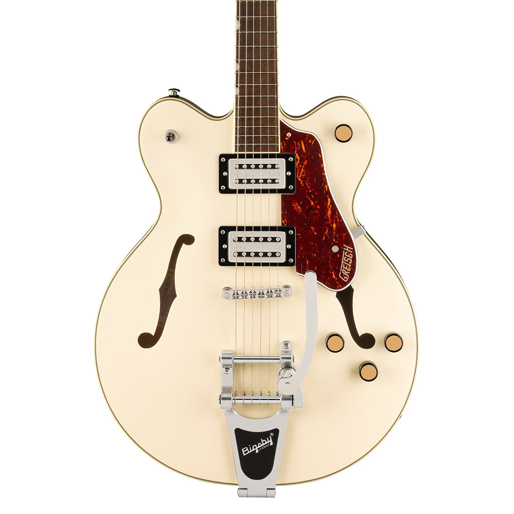 Gretsch G2622T Streamliner Center Block Double-Cut with Bigsby and Laurel Fingerboard - Vintage White