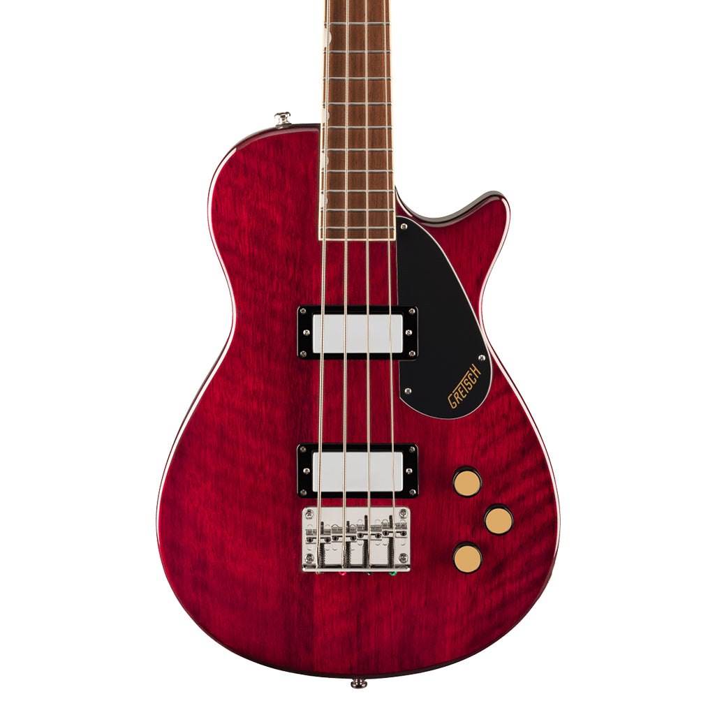 Gretsch Streamliner Jet Club Bass Single Cut and Laurel Fingerboard Walnut Stain