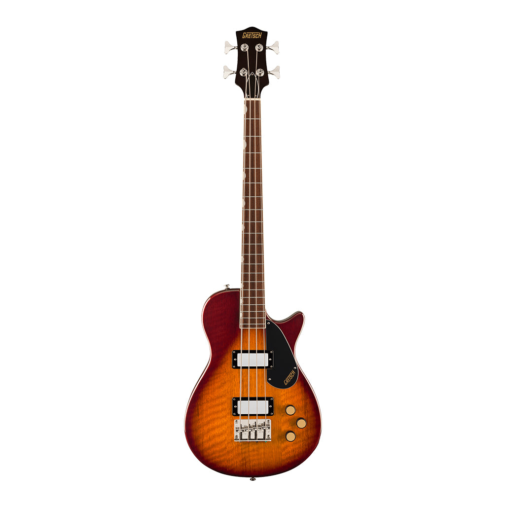 Gretsch Streamliner Jet Club Bass Single Cut and Laurel Fingerboard - Havana Burst