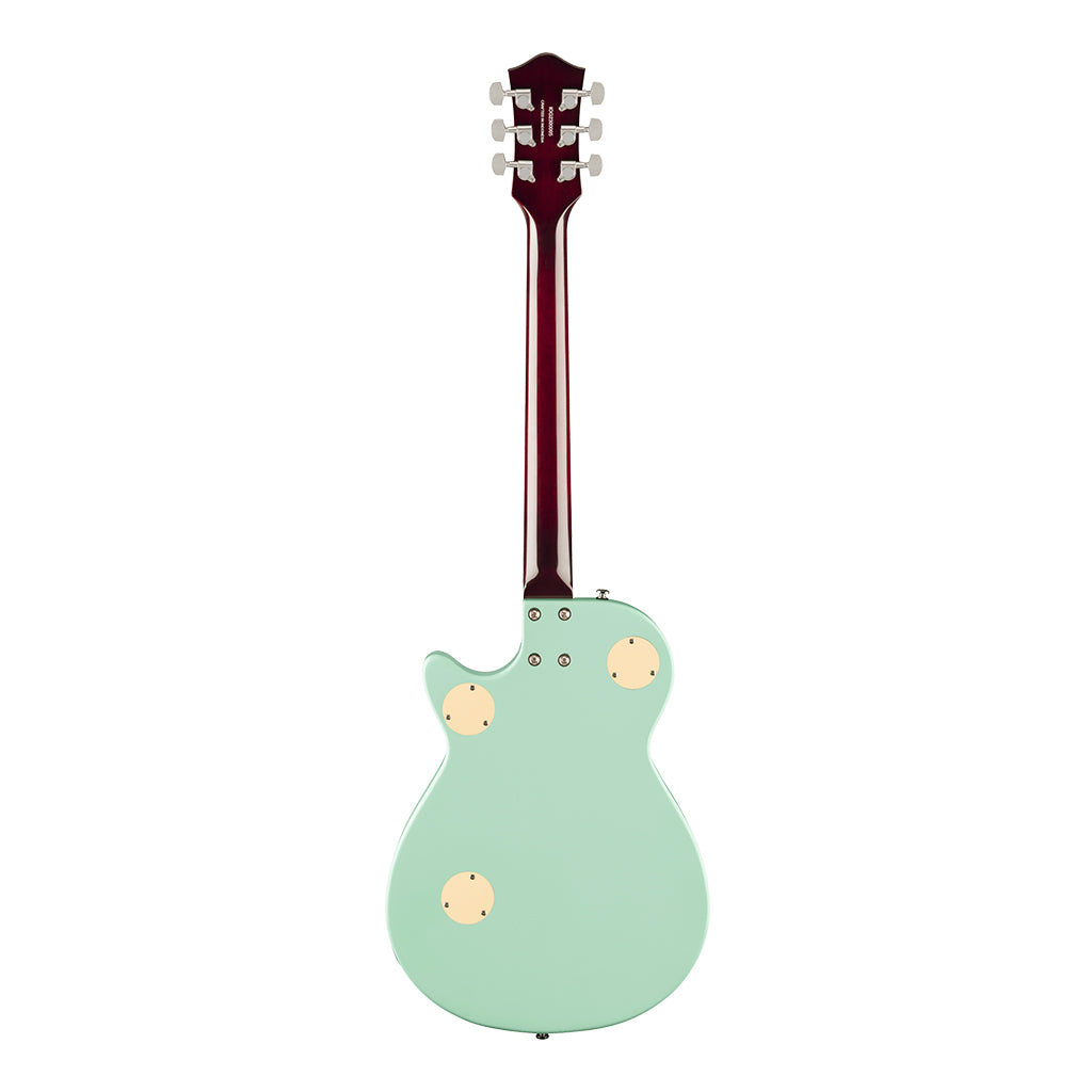 Gretsch Streamliner Jet Club Single Cut with Wraparound and Laurel Fingerboard Mint Metallic