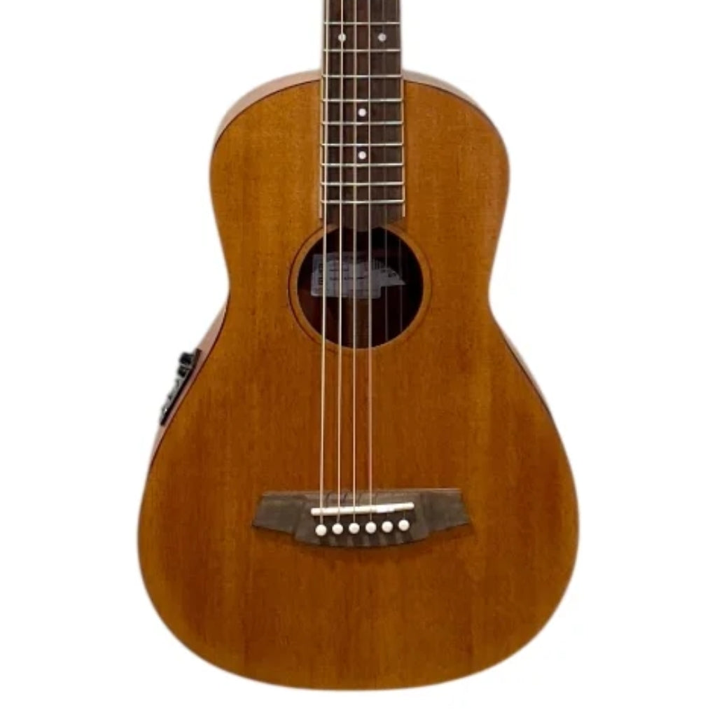Cole Clark - SPM1E-MMAH Studio Parlour Mini Acoustic Electric Guitar - All Mahogany