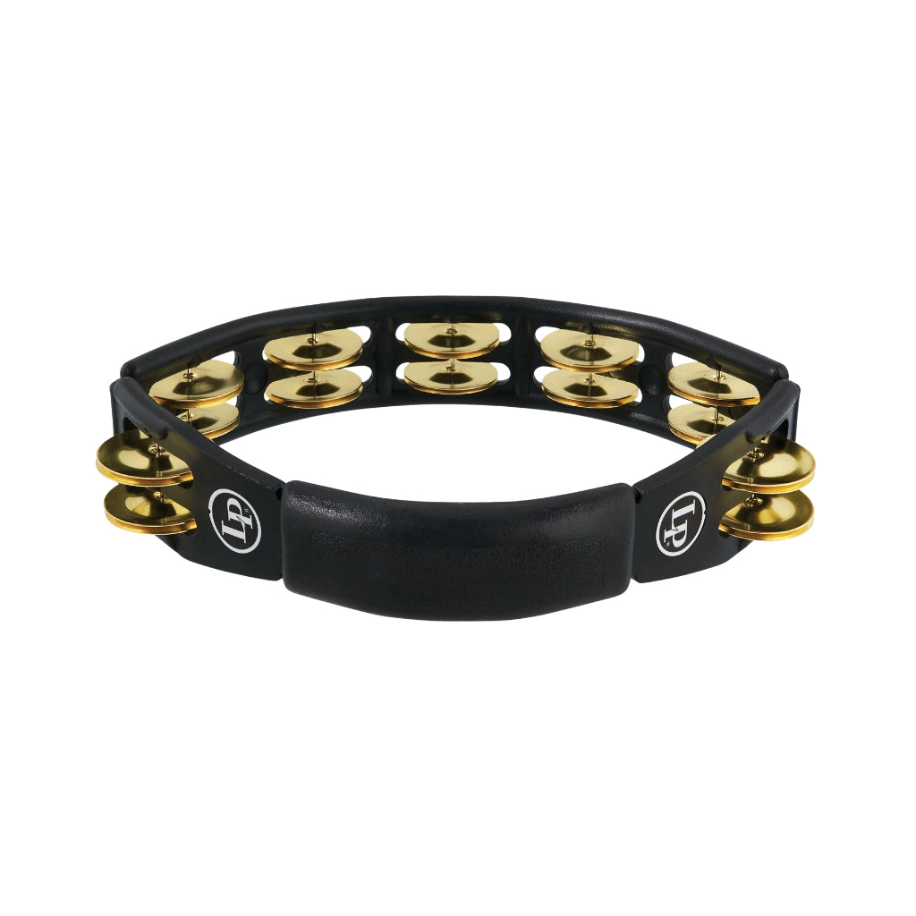 Latin Percussion LP170 Cyclops Handheld Tambourine w/Brass Jingles - Black