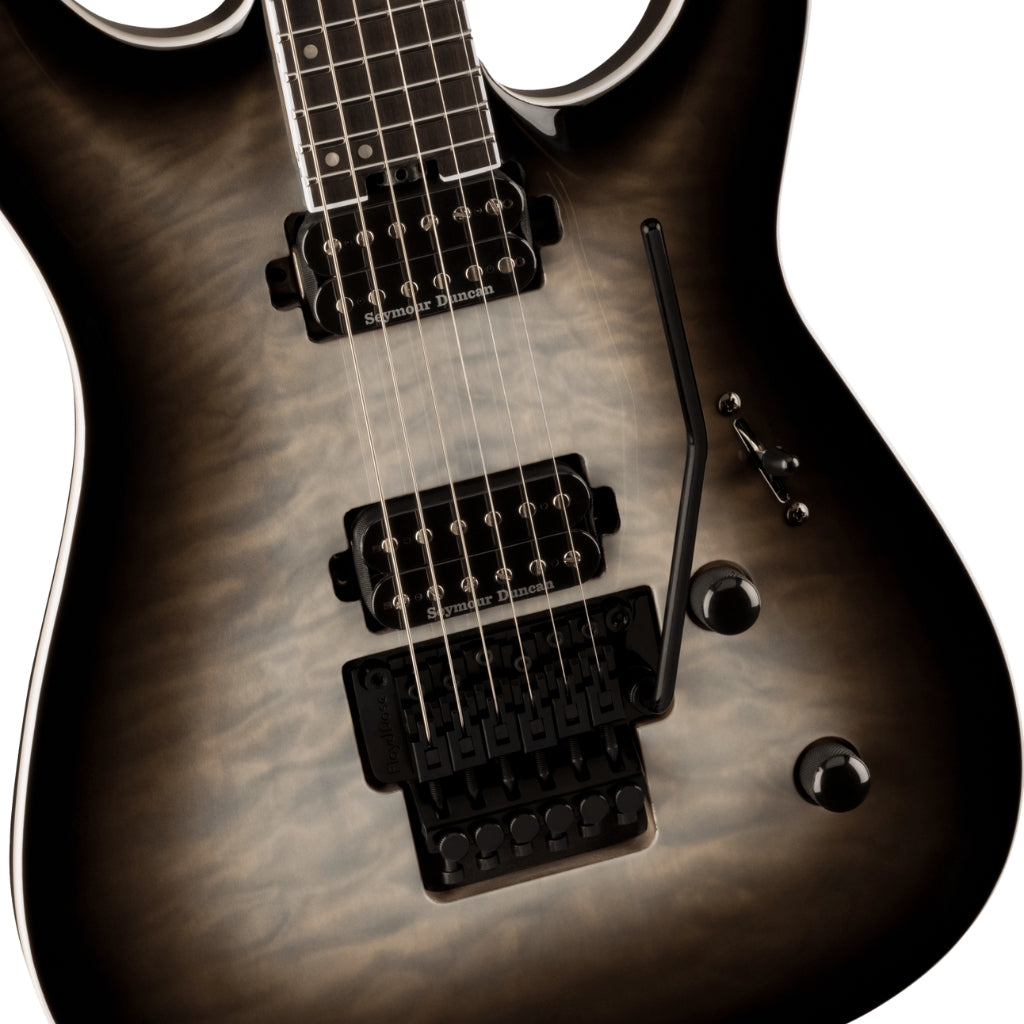 Jackson - Pro Plus Series Dinky™ DKAQ - Ebony Fingerboard, Ghost Burst