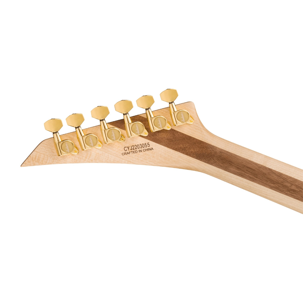 Jackson - Pro Plus Series Soloist™ SLA3Q - Ebony Fingerboard, Amber Tiger Eye