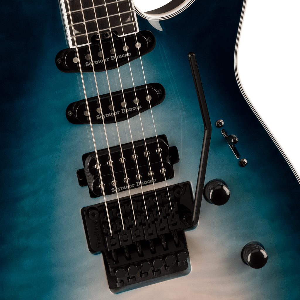 Jackson Pro Plus Series Soloist SLA3Q Polar Burst Ebony Fingerboard