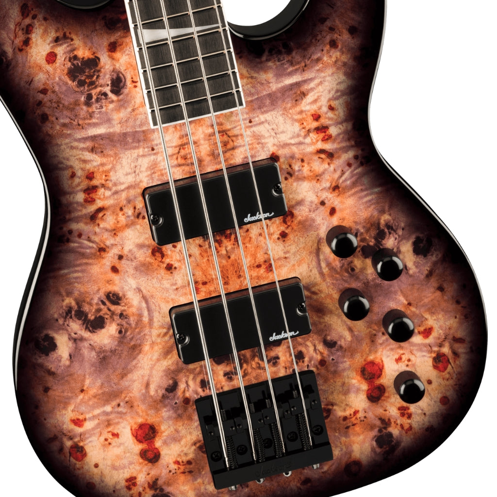 Jackson - JS Series Concert Bass CB JS3P in - Transparent Black Burst