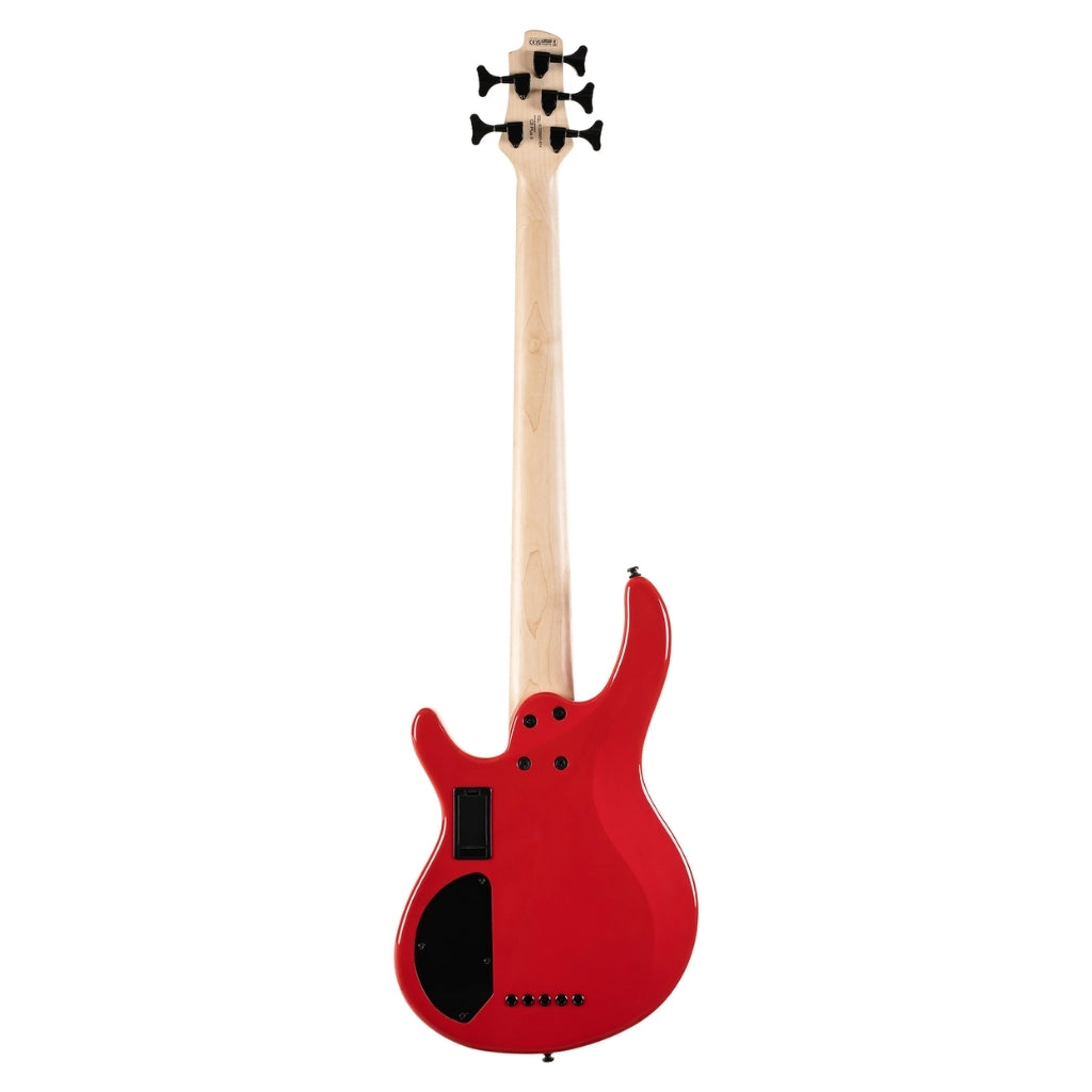 Cort - C4 Deluxe Bass Guitar - Candy Red