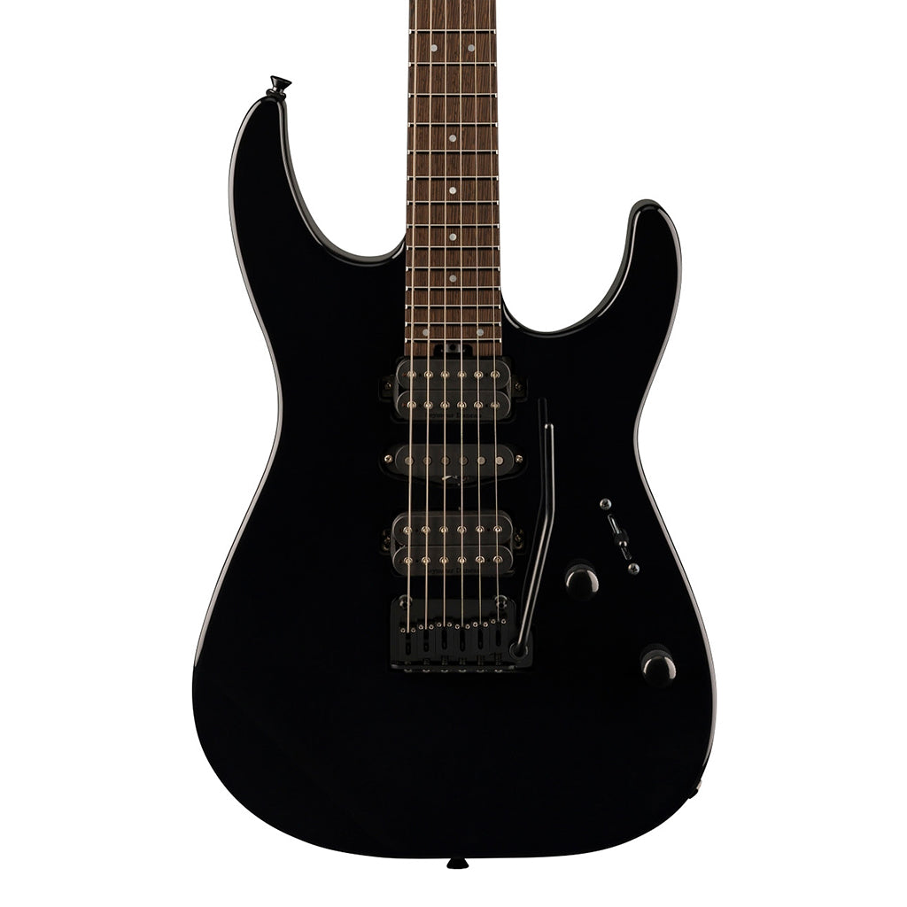 Charvel MJ DK24 HSH 2PT W with Mahogany Body and Wenge Fingerboard Black