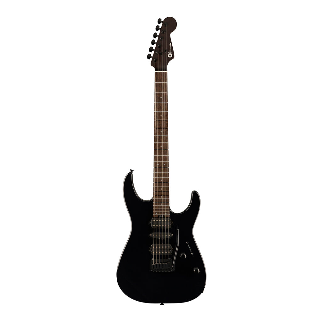 Charvel MJ DK24 HSH 2PT W with Mahogany Body and Wenge Fingerboard Black