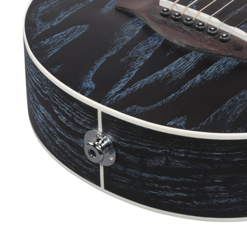 Ibanez - EWP16EWB Open Pore Mini Acoustic-Electric Guitar - Galaxy Aqua