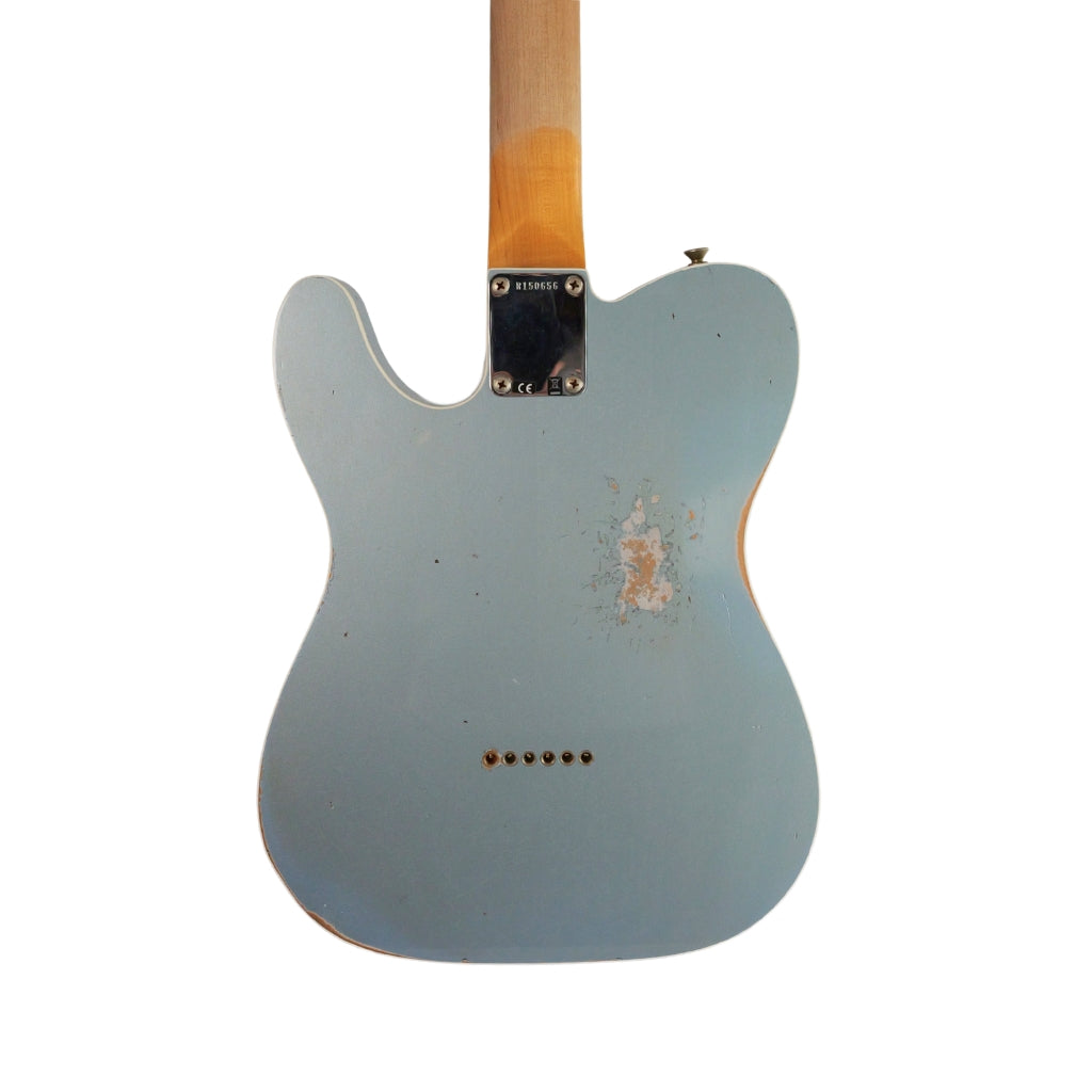 Fender Custom Shop 1963 Telecaster Custom CuNiFe Relic - Aged Blue Ice Metallic