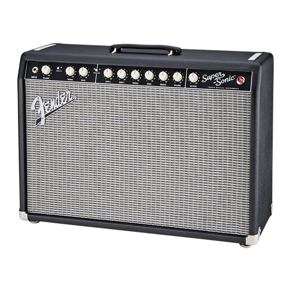 Fender Super Sonic 22 Black 22W 1X12 Combo Tube Amp