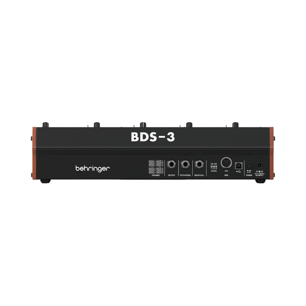 Behringer BDS-3 Classic 4-Channel Analog Drum Synthesizer in Eurorack Format