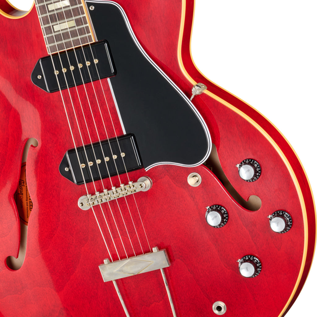 Gibson 1962 ES-330 Reissue Hollow Thinline Body Electric Guitar - 60s Cherry