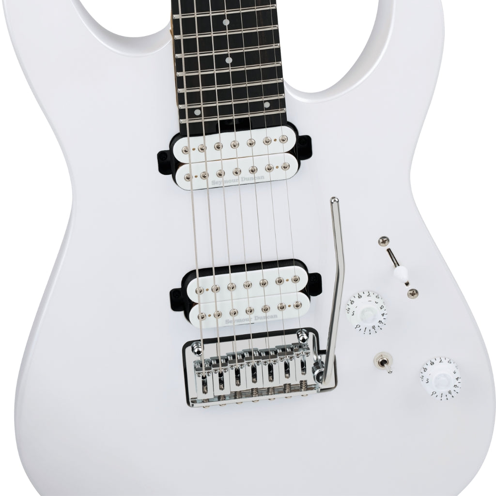 Charvel - Pro-Mod Plus DK24-7 HH 2PT EB 7-String Electric Guitar - Celestial Silk, Ebony Fingerboard