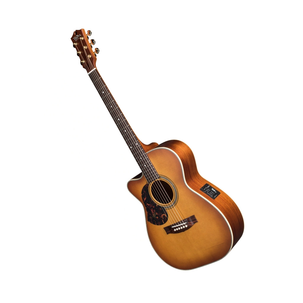 Maton EBG808C Nashville Left Handed - Vintage Amber Burst