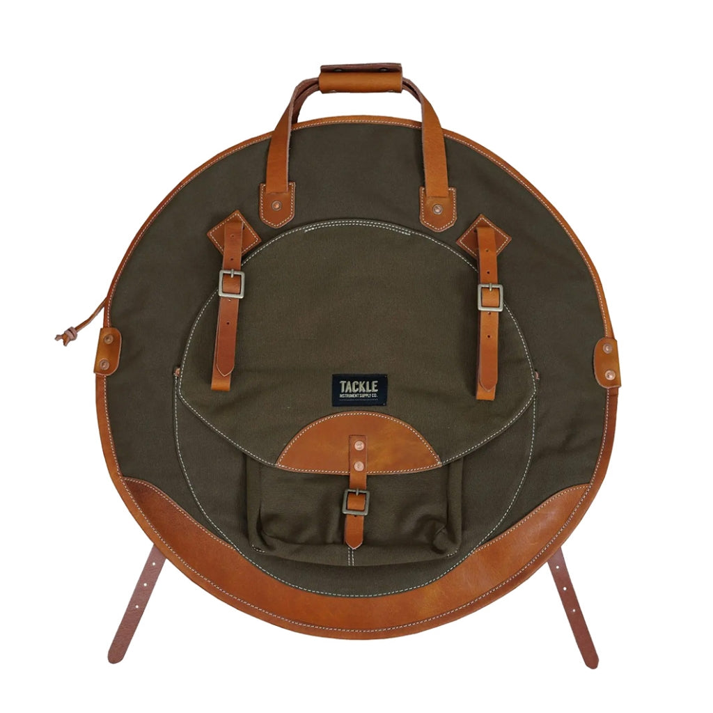 Tackle - Backpack Cymbal Bag - 22 inch, Forest Green