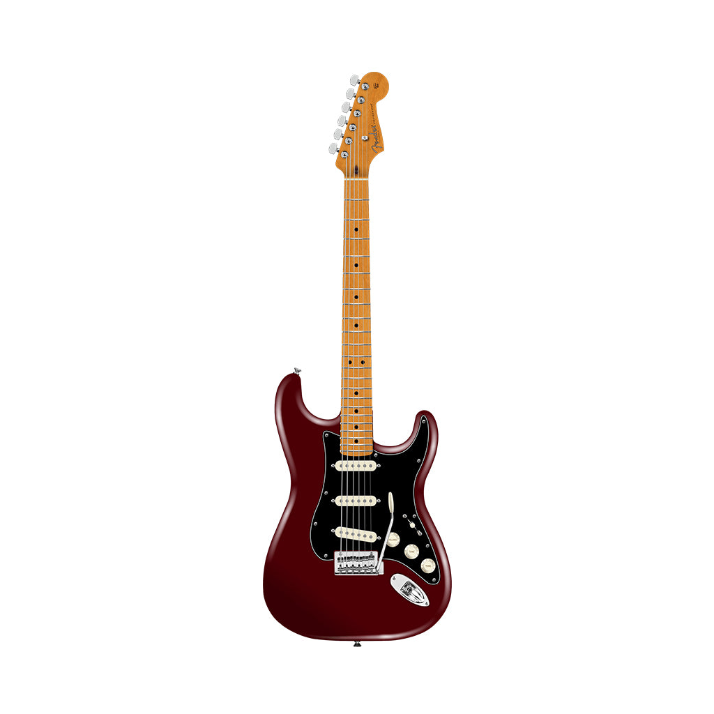 Fender American Professional Stratocaster Maple Electric Guitar - Oxblood