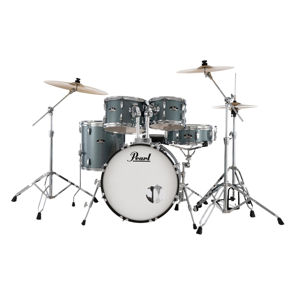 Pearl - Roadshow-Plus 5pc 20" with BRD-1 Cymbals Drum Package - Charcoal Metallic