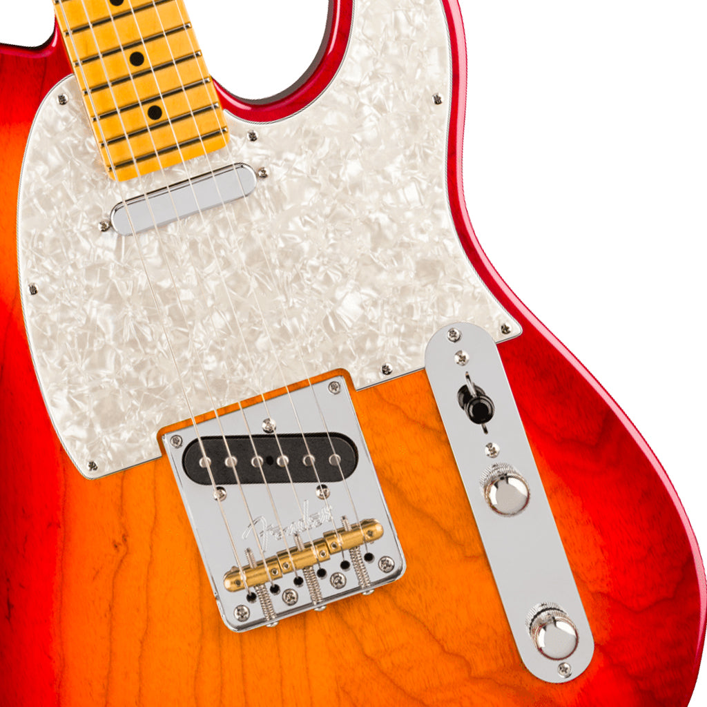 Fender American Professional Telecaster Maple Electric Guitar - Aged Cherry Burst