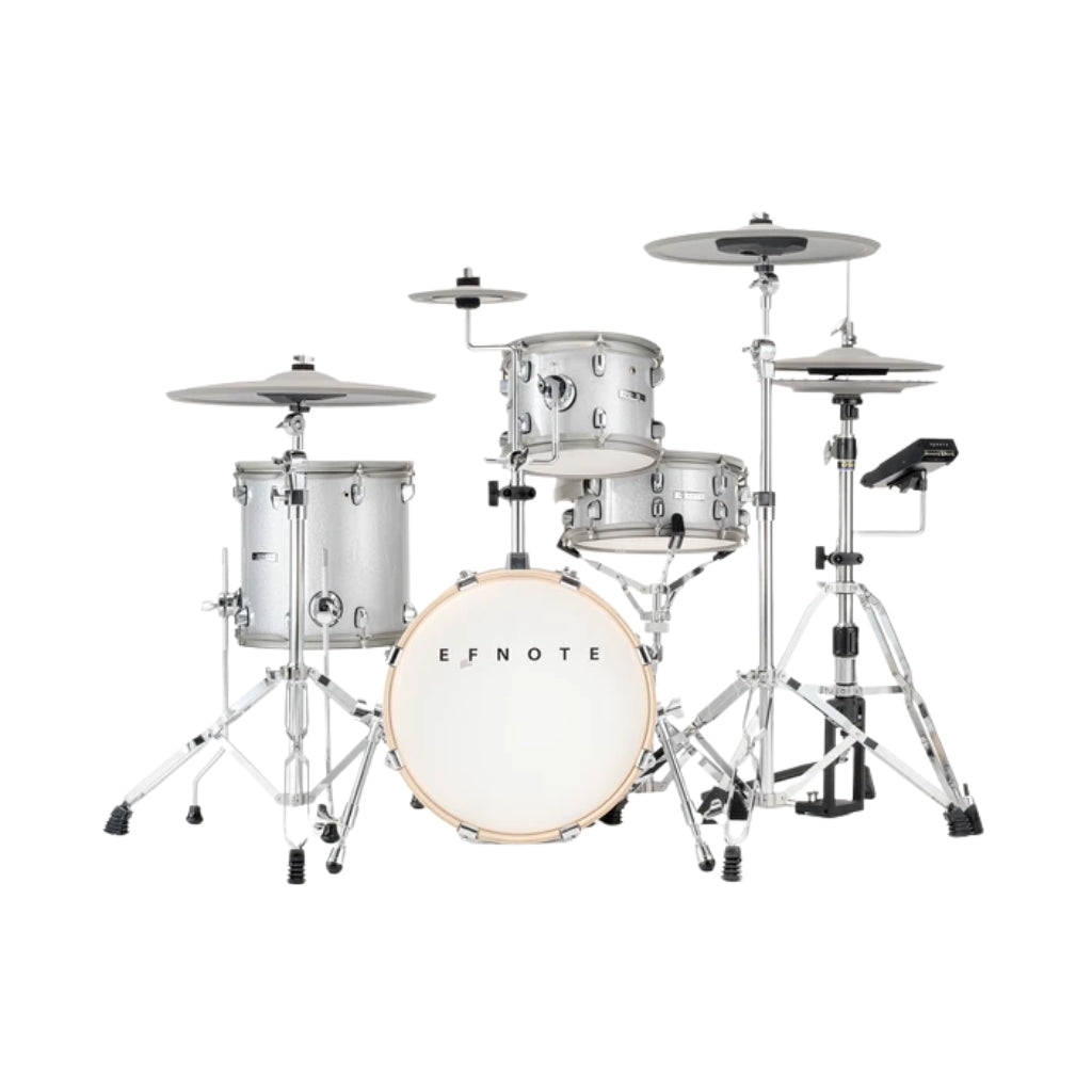 EFNOTE - EST-5 Electronic Drum Kit - White Sparkle
