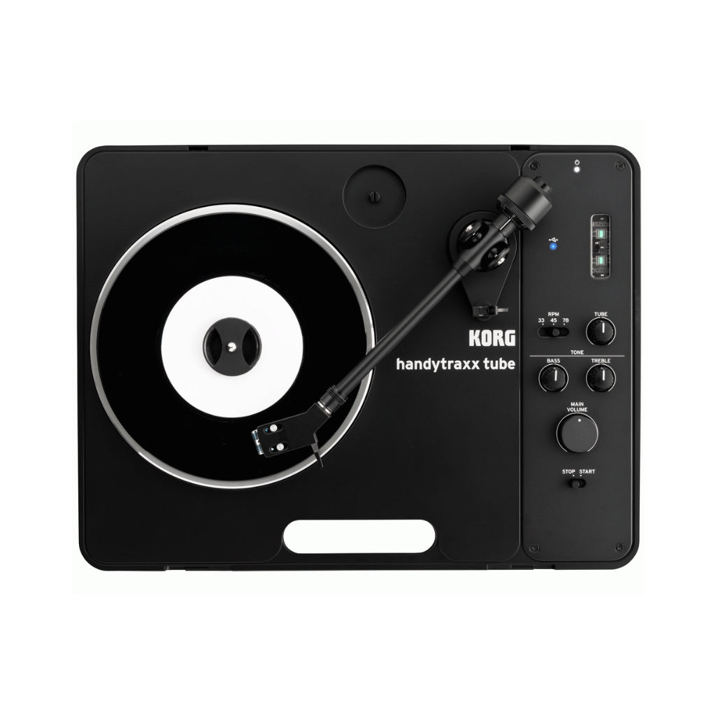 Korg - handytraxx tube - Portable Vinyl Record Player