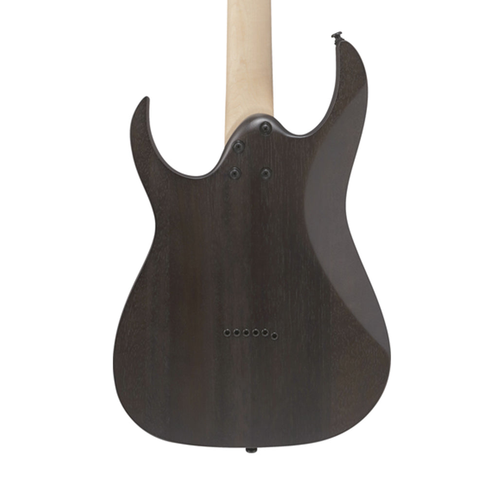 Ibanez RGR431PB Poplar Burl Top Electric Guitar - Charcoal Gray Flat