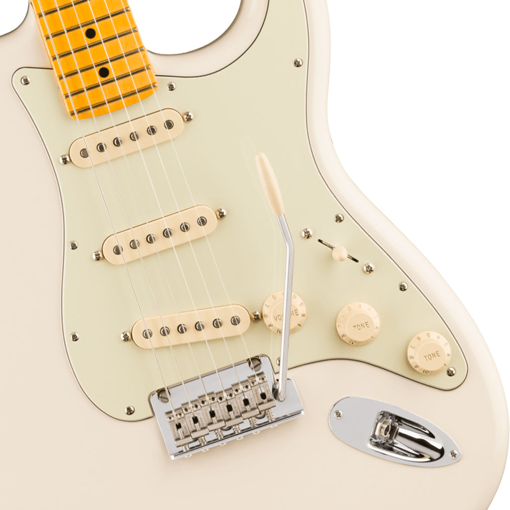 Fender American Professional Stratocaster Maple Electric Guitar - Olympic White