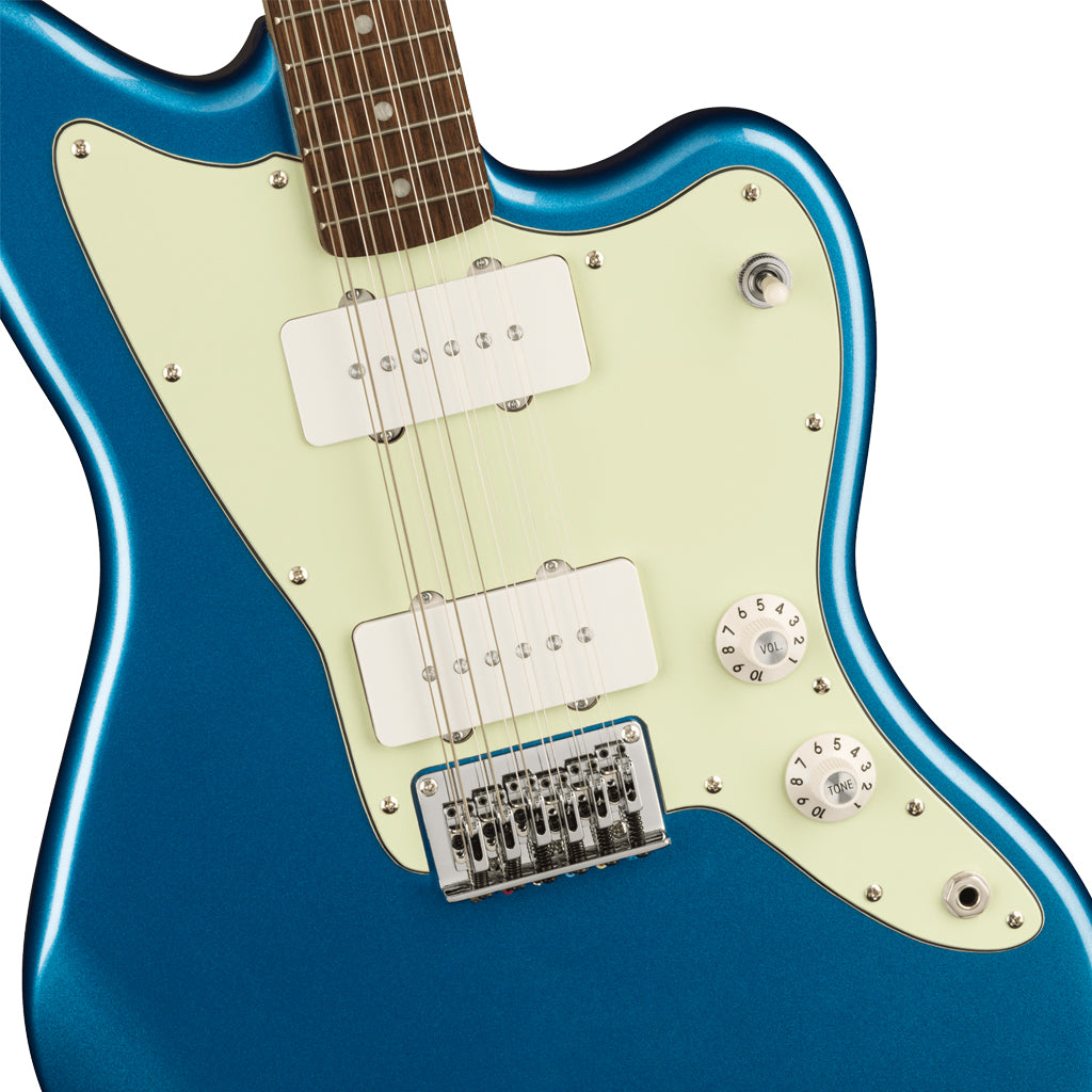 Squier Paranormal Jazzmaster XII, Laurel Fingerboard, Mint Pickguard, Lake Placid Blue