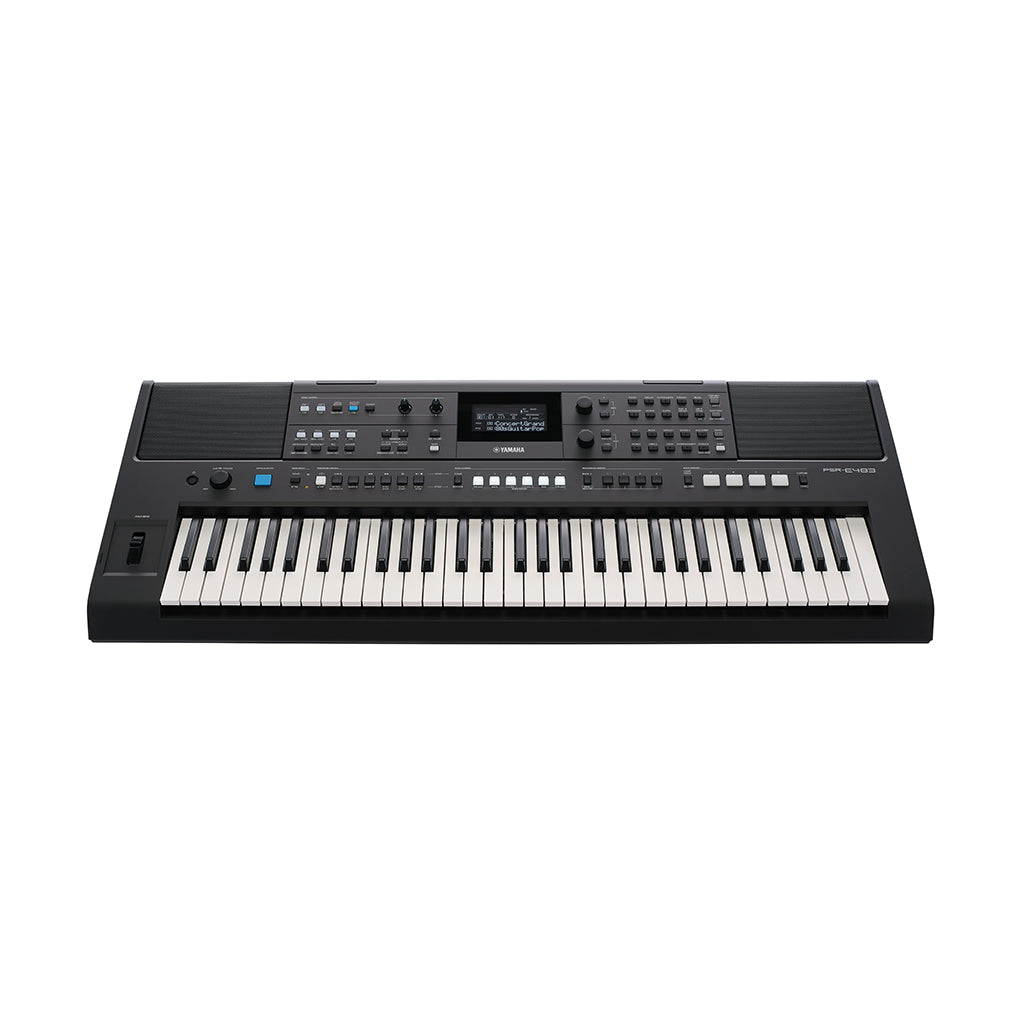 Yamaha - PSR-E483 61-Key - Portable Keyboard