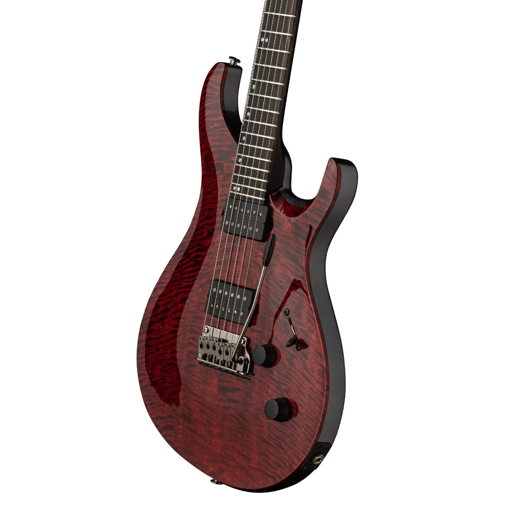 PRS - Tekton T Electric Guitar with Two-Point Tremolo - Bloodstone Red with Black Satin Neck