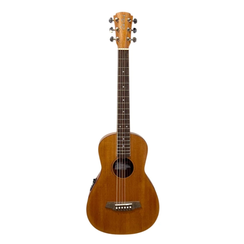 Cole Clark - SPM1E-MMAH Studio Parlour Mini Acoustic Electric Guitar - All Mahogany