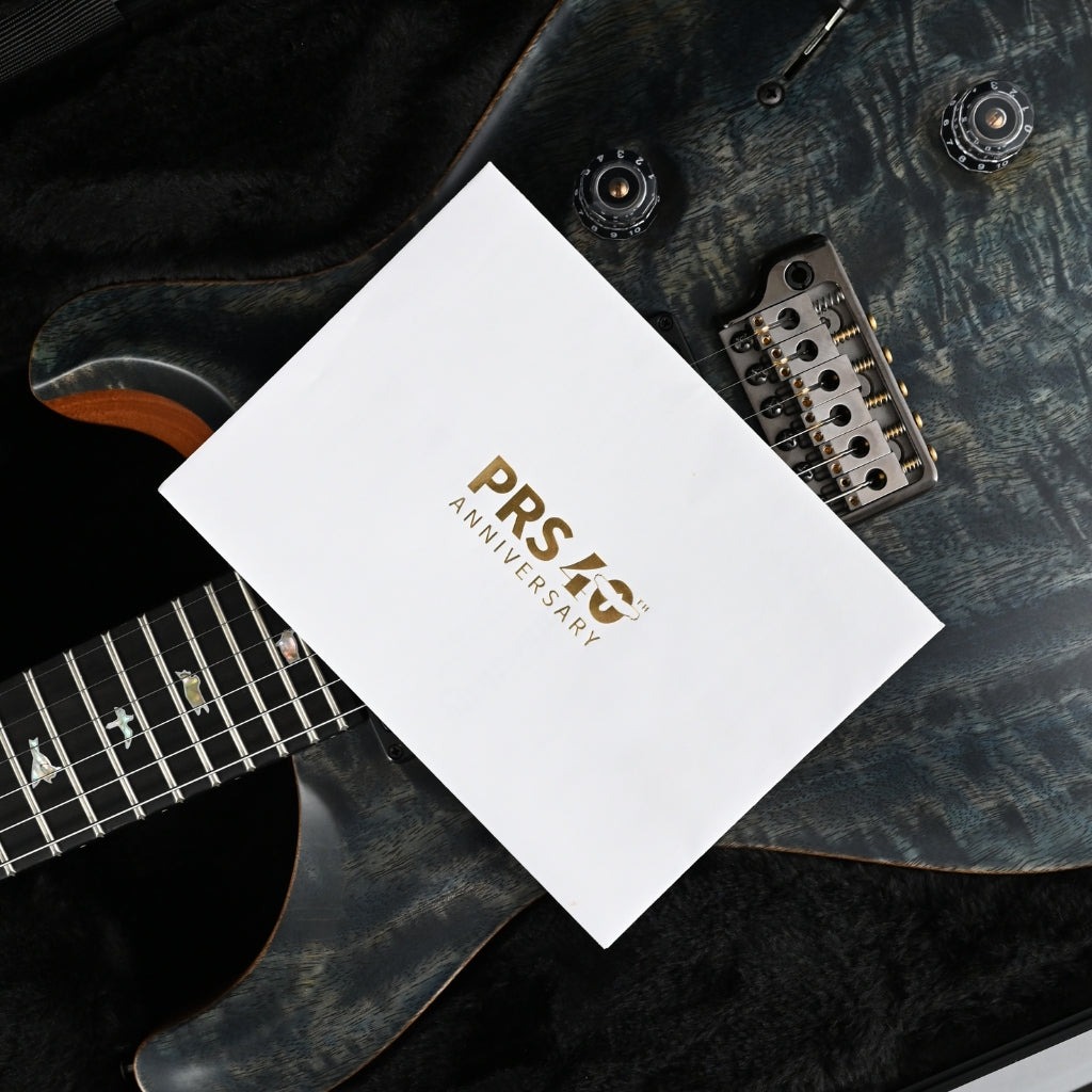 PRS - 40th Anniversary Custom 24 Satin Limited Edition Electric Guitar - Faded Whale Blue