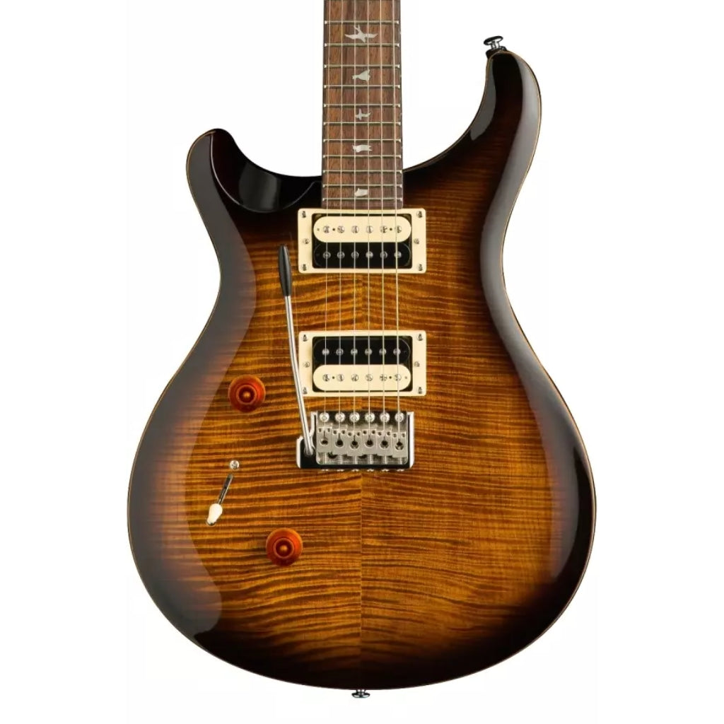 PRS - SE Custom 24 Left-Handed Electric Guitar - Black Gold Sunburst