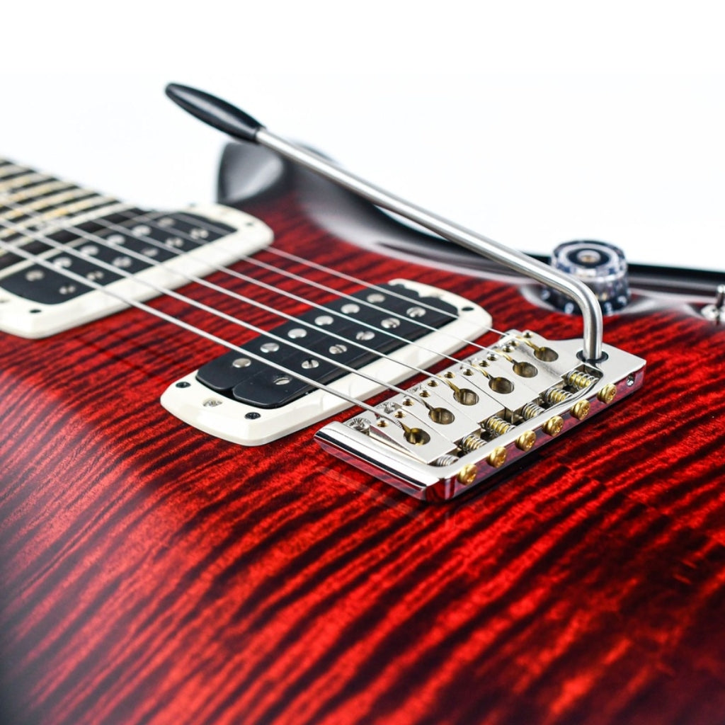 PRS - Custom 24-08 Pattern Thin Electric Guitar - Fire Smokeburst