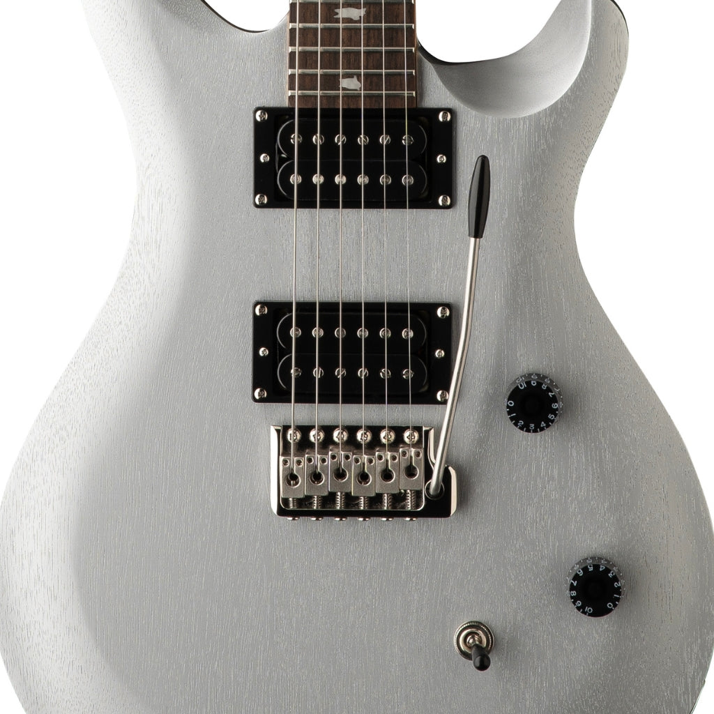 PRS - SE CE24 Standard Satin Electric Guitar - Metallic Silver