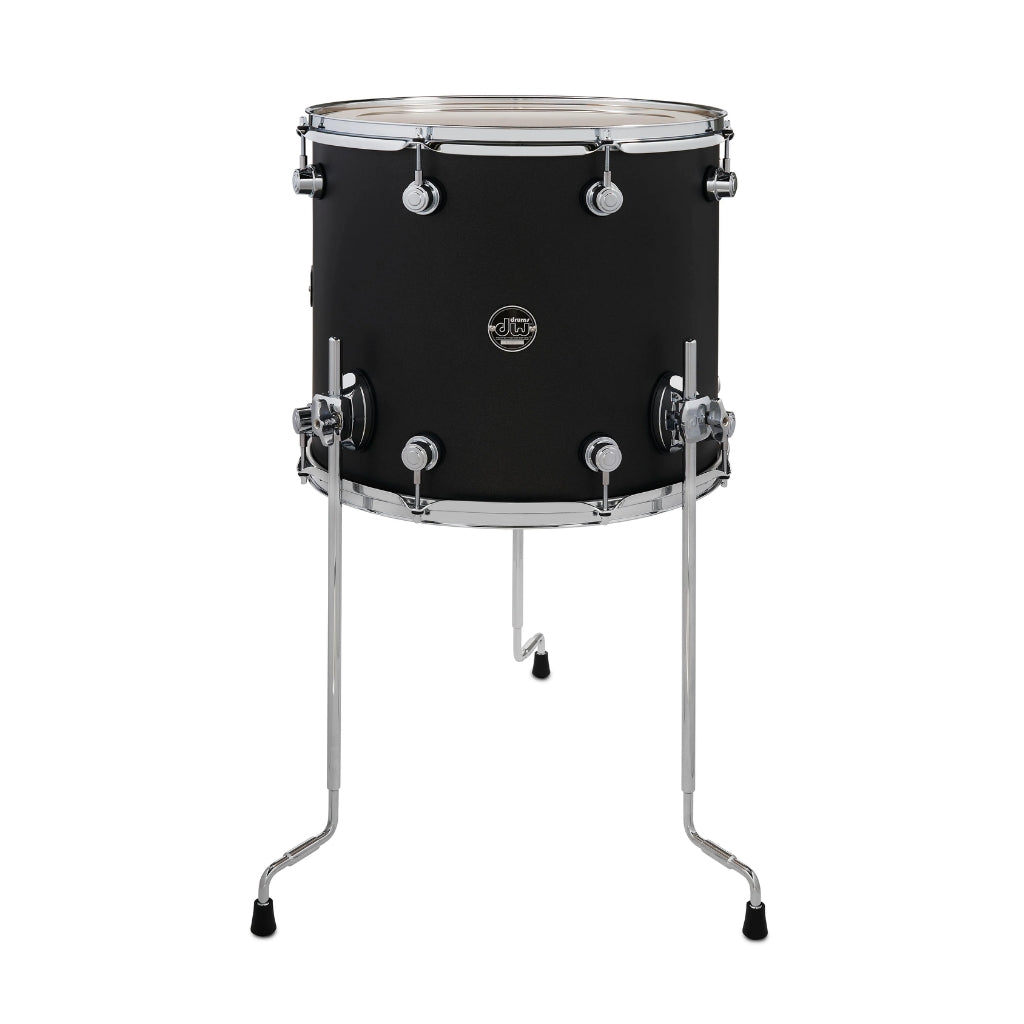 DW - Performance Series 4-piece Shell Pack with 22 inch Bass Drum - Charcoal Metallic
