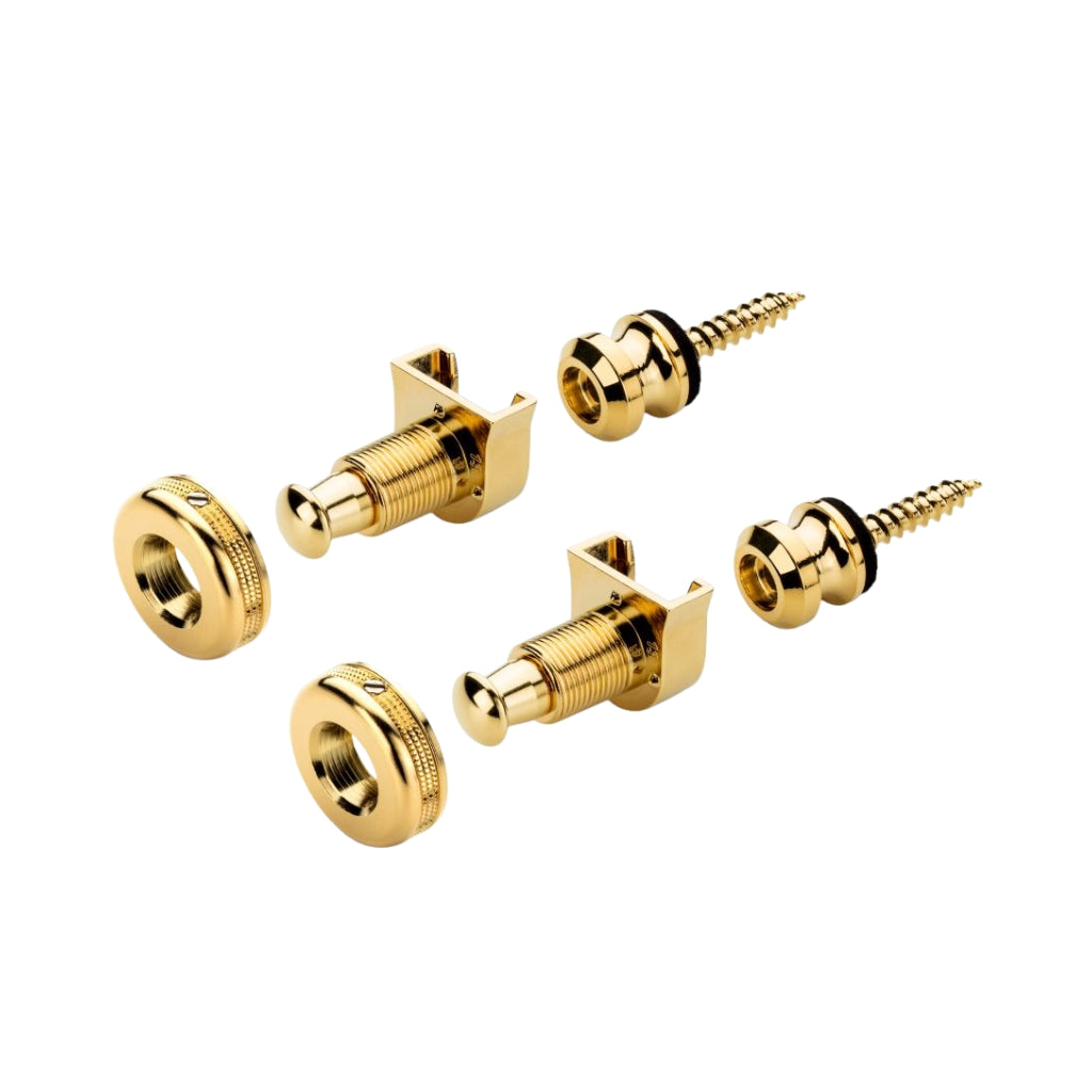 Schaller S-Lock M Strap Lock Pair - Gold